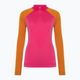 Moteriški termoaktyvūs marškinėliai ilgomis rankovėmis Smartwool Classic Thermal Merino Baselayer 1/4 Zip Boxed power pink 3