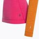 Moteriški termoaktyvūs marškinėliai ilgomis rankovėmis Smartwool Classic Thermal Merino Baselayer 1/4 Zip Boxed power pink 6