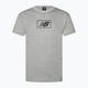 Vyriški New Balance Essentials Logo sportiniai pilki marškinėliai 4