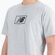 Vyriški New Balance Essentials Logo sportiniai pilki marškinėliai 3