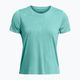 Moteriški bėgimo marškinėliai Under Armour Streaker Splatter radial turquoise/reflective 3