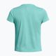 Moteriški bėgimo marškinėliai Under Armour Streaker Splatter radial turquoise/reflective 4
