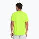 Vyriški treniruočių marškinėliai Under Armour Tech Textured high vis yellow/black 2