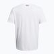Vyriški marškinėliai Under Armour Colorblock Wordmark white/black 4
