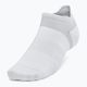 Vyriškos bėgimo kojinės Under Armour Dry Run Lite No Show 3 poros white/white/reflective 2