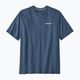 Vyriški žygio marškinėliai Patagonia P-6 Logo Responsibili-Tee utility blue 3