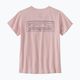 Moteriški žygio marškinėliai Patagonia P-6 Logo Responsibili-Tee whisker pink 4