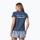 Moteriški žygio marškinėliai Patagonia P-6 Logo Responsibili-Tee  utility blue 2