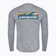 Vyriški marškinėliai ilgomis rankovėmis Patagonia Cap Cool Daily Graphic Shirt-Waters boardshort logo abalone blue/feather grey 2