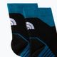 Žygio kojinės The North Face Hiking Quarter Sock black/adriatic blue 2