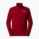 Vyriškas džemperis The North Face 100 Glacier 1/4 Zip garnet red