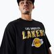 Vyriški marškinėliai New Era Team Script OS Tee Los Angeles Lakers black 4