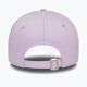 Moterų New Era Metallic Logo 9Forty Los Angeles Dodgers beisbolo kepuraitė pastelinės violetinės spalvos 4