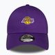 Vyriška New Era Home Field 9Forty Trucker Los Angeles Lakers beisbolo kepuraitė violetinė 2