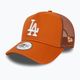 Vyriška New Era League Essential Trucker Los Angeles Dodgers med brown beisbolo kepuraitė