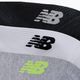 Kojinės New Balance Running Repreve No Show Tab 3 poros grey/white/black 3