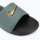 Vyriškos šlepetės Nike Victori One Slide black/vintage green/bronzine 7