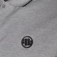 Vyriški Pitbull West Coast Polo marškinėliai Slim Logo pilka/melanžinė 3