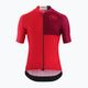 ASSOS Mille GT C2 EVO bolgheri raudoni vyriški dviratininko marškinėliai