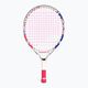 Babolat B Fly 17 vaikiška teniso raketė balta ir rožinė 140483