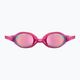 Vaikiški plaukimo akiniai arena Spider JR Mirror white/pink/fuchsia 7