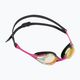 Arena plaukimo akiniai Cobra Swipe Mirror geltoni variniai/rožiniai