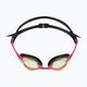 Arena plaukimo akiniai Cobra Swipe Mirror geltoni variniai/rožiniai 2