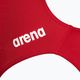 Moteriškas Arena Team Challenge vientisas raudonos/baltos spalvos vientisas maudymosi kostiumėlis 3