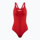Moteriškas vientisas maudymosi kostiumėlis arena Team Swim Pro Solid raudona/balta