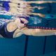 Moteriškas vientisas maudymosi kostiumėlis arena Team Swim Pro Solid navy/white 8