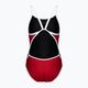 Moteriškas vientisas maudymosi kostiumėlis arena Icons Super Fly Back Solid raudona/balta 2