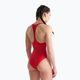 Moteriškas vientisas maudymosi kostiumėlis arena Icons Racer Back Solid raudonas 8
