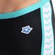 Vyriškos arena Icons plaukimo glaustinukės su logotipu juoda/balta/mėlyna su deimantu 7
