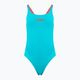 Moteriškas vientisas maudymosi kostiumėlis arena Team Swim Tech Solid matrinica/floreale