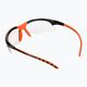 Tecnifibre skvošo akiniai juodi/oranžiniai 54SQGLBK21 2