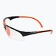 Tecnifibre skvošo akiniai juodi/oranžiniai 54SQGLBK21 5
