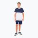 Tecnifibre Stretch baltos ir mėlynos spalvos vaikiški teniso marškinėliai 22F1ST F1 8