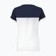 Moteriški teniso marškinėliai Tecnifibre Stretch baltai mėlyni 22LAF1 F1 2