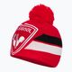 Rossignol L3 Jr Rooster sports raudona vaikiška žieminė kepurė 3