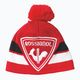 Rossignol L3 Jr Rooster sports raudona vaikiška žieminė kepurė 6