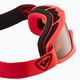 "Rossignol Raffish" raudoni/oranžiniai vaikiški slidinėjimo akiniai 3