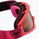"Rossignol Raffish" rožiniai/oranžiniai vaikiški slidinėjimo akiniai 3