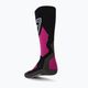 Rossignol L3 Termotech 2P rožinės vaikų slidinėjimo kojinės 6