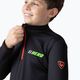 Rossignol Hero Warm Stretch vaikiškas slidinėjimo džemperis juodas 5
