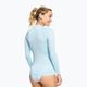 Moterų maudymosi marškinėliai ilgomis rankovėmis ROXY Whole Hearted cool blue 3