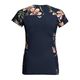 Moteriški plaukimo marškinėliai ROXY Printed mood indigo tropical depht 2