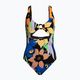 Moteriškas vientisas maudymosi kostiumėlis ROXY Color Jam anthracite flower jammin