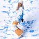 Moteriškos snieglenčių kelnės ROXY Chloe Kim Woodrose mock orange 11