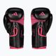 adidas Hybrid 80 bokso pirštinės juodos/rožinės ADIH80 2