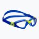 Aquasphere Kayenne 2022 mėlyni/geltoni/skaidrūs vaikiški plaukimo akiniai
